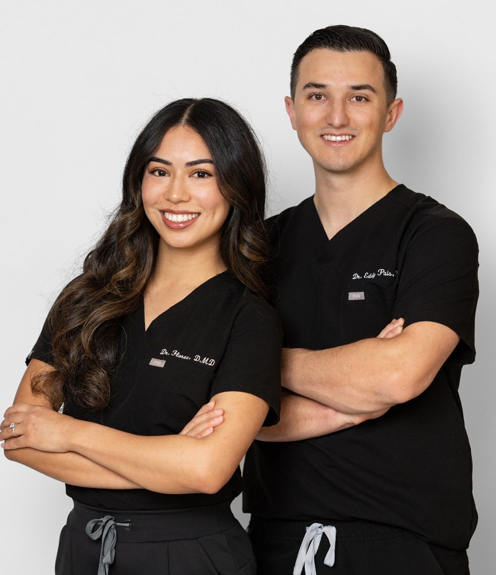 Dr Janira Flores and Dr Eddy Pais